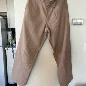 Dickies Men's Tan Straight-Leg Chinos